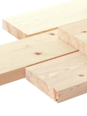 Строганная сухая доска хвоя АВ 45х145х6000